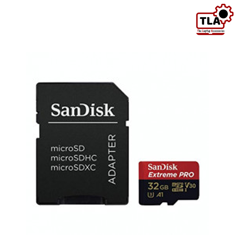 SANDISK SD CARD WITH ADAPTER 32GB