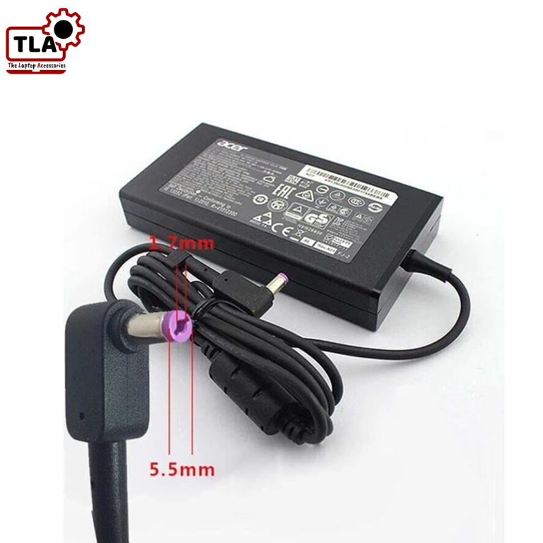 Acer 180W Purple Tip Laptop Charger Adapter