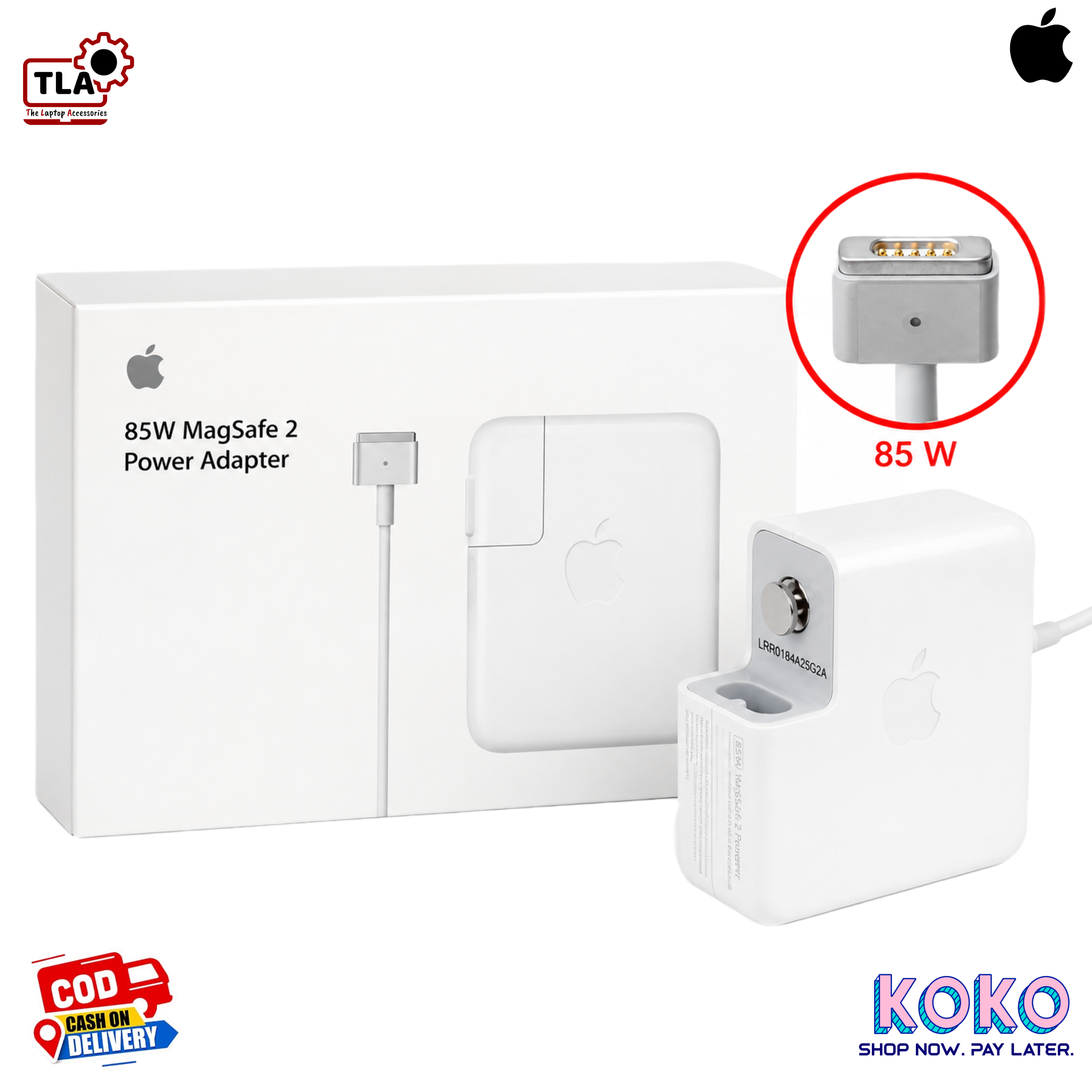 Apple Original 85W MagSafe 2 Frame Apple 85W MagSafe 2 Power Adapter